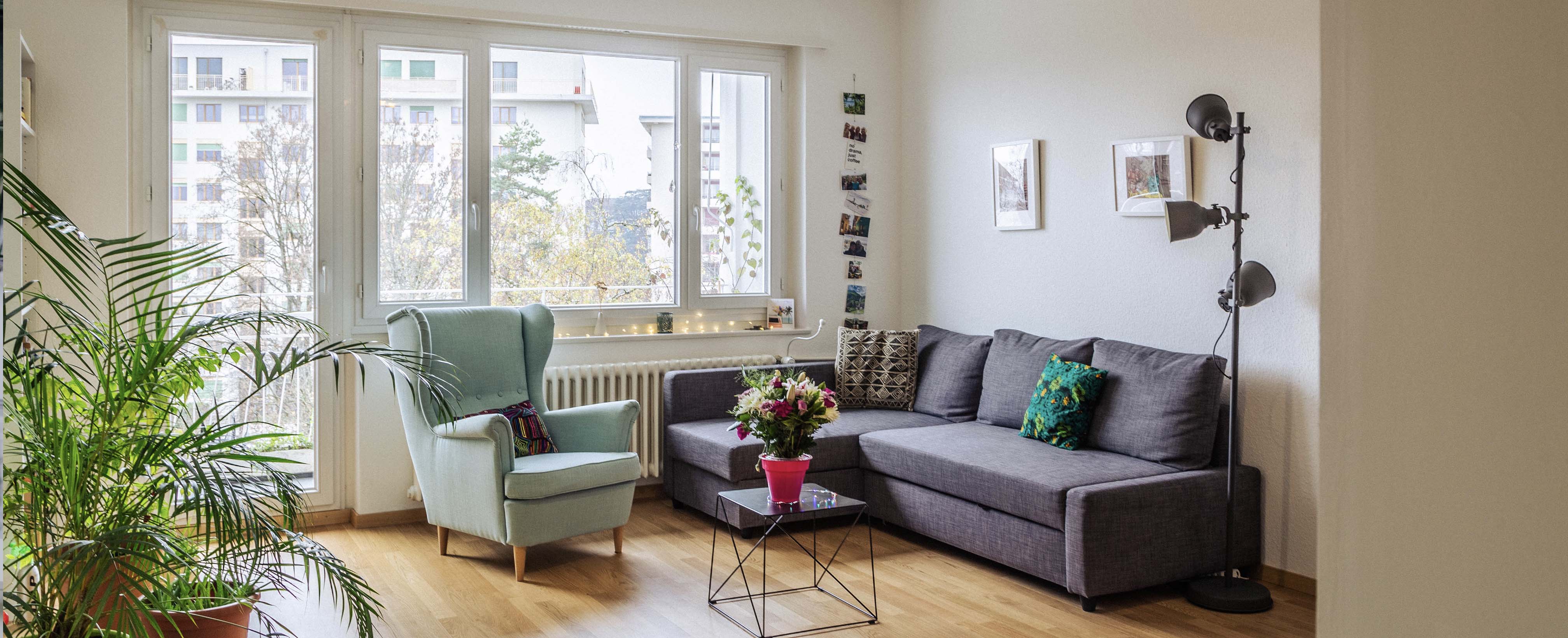 Woning met draaikiepramen